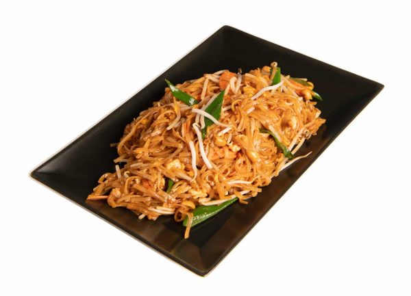 53. 57. Pat Thai Gebratene Schmale Nudeln Mit Ei Fofu Und Sojasprossen Chf 22.00 Chf 26.00.jpg
