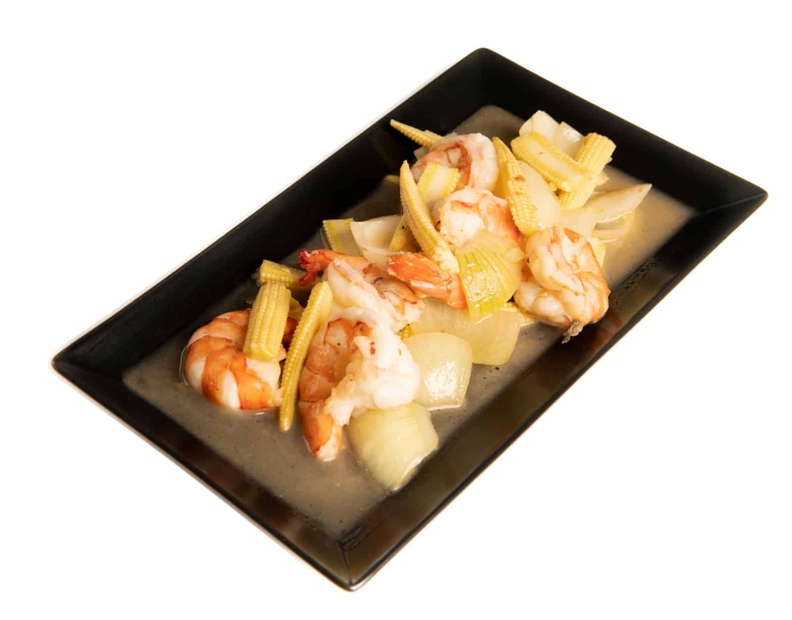 92. Kung Ob Noei Gebratene Crevetten Mit Knoblauch Und Pfeffer An Einer Buttersauce Zzgl. Jasminreis Chf 26.50.jpg