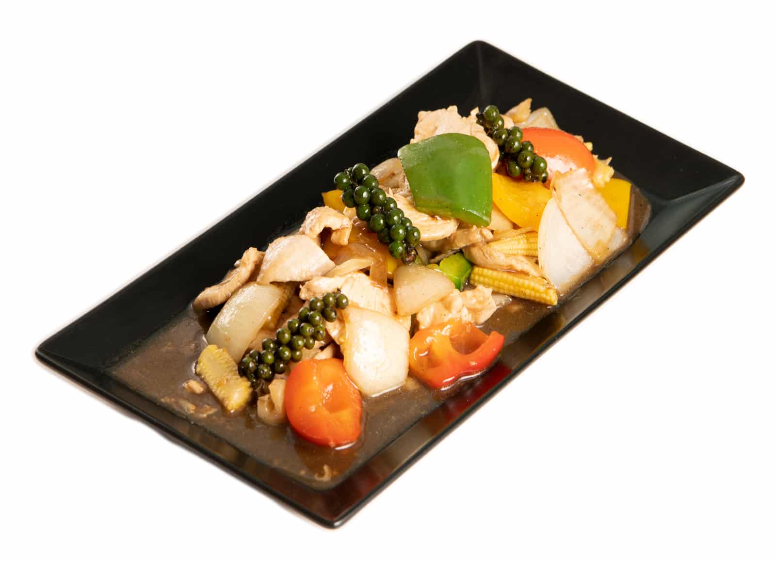 99. Gai Phat Prigthai Gebratenes Huhn Mit Jungem Frischem Pfeffer Zzgl. Jasminreis Chf 25.50.jpg